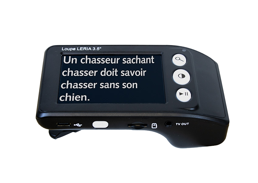 loupe LERIA 3,5 pouce - La loupe électronique